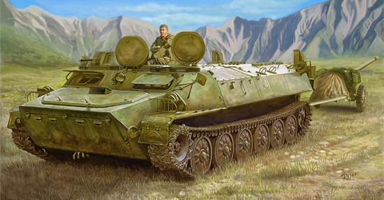 Soviet MT-LB 05578