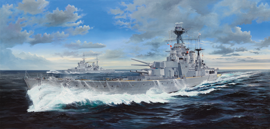 英国皇家海军“胡德”号战列巡洋舰 03710