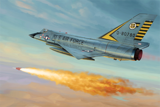 美国F-106A“三角标枪”截击机 01682