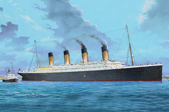 皇家邮轮“泰坦尼克”号（带灯） 03719