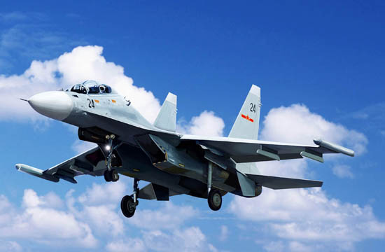 俄罗斯Su-30MKK"侧卫"G战斗机 03917
