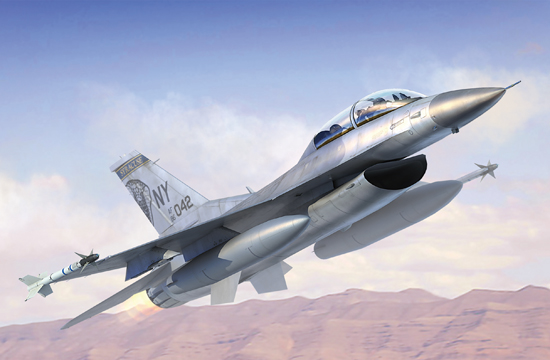 美国F-16B/D"战隼"战斗机 03920