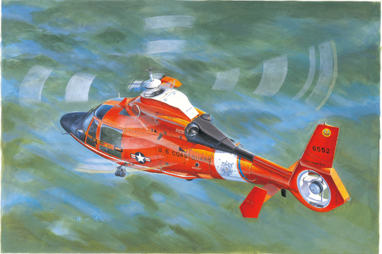 美国海岸警卫队HH-65C“海豚”直升机 05107