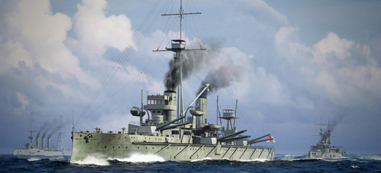 英国皇家海军"无畏"号战列舰1915年 06705