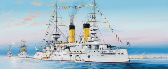Russian Navy Tsesarevich Battleship 1904 05338