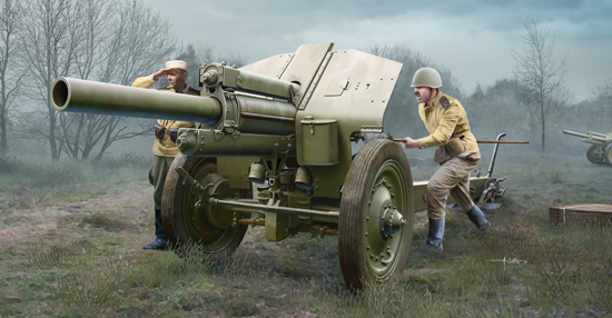 Soviet 122mm Howitzer 1938 M-30 Late Version 02344