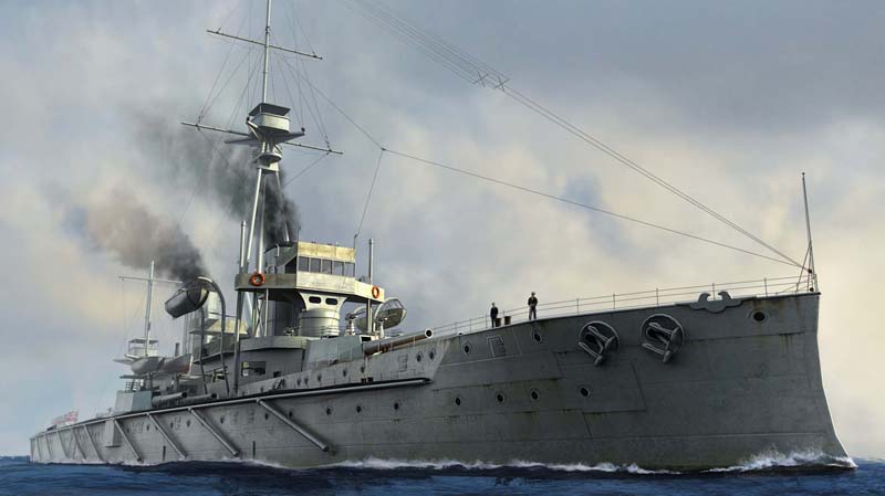 英国皇家海军"无畏"号战列舰1907年  06704