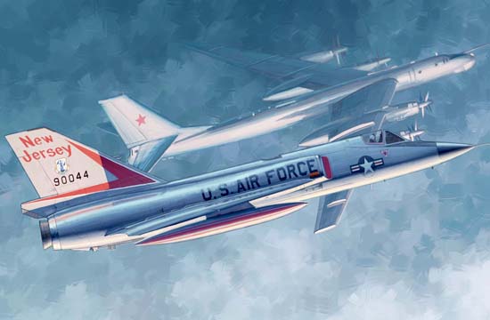 美国F-106A“三角标枪”截击机   02891