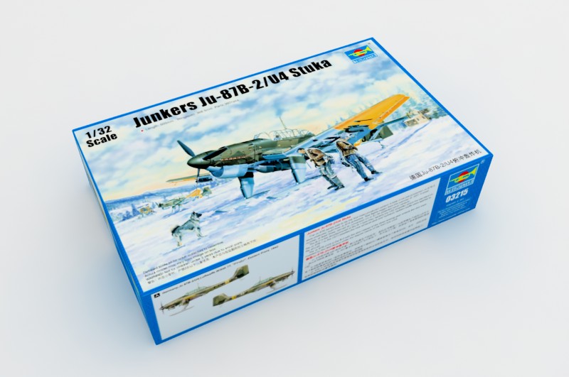 Junkers Ju-87B-2/U4 Stuka 03215-1/32 Series-TRUMPETER（china）