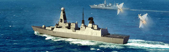HMS Type 45 Destroyer  04550