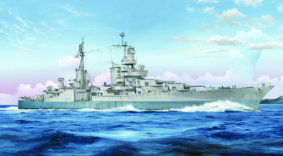 USS Indianapolis CA-35 1945 05326-1/350 Series-TRUMPETER