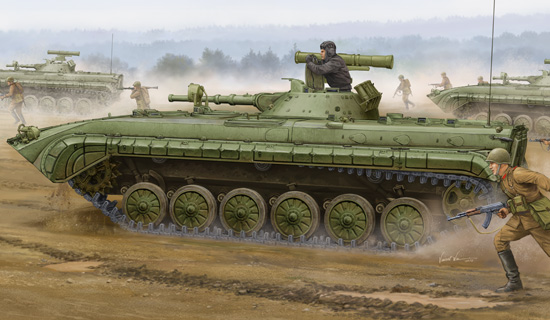 Soviet BMP-1P IFV  05556