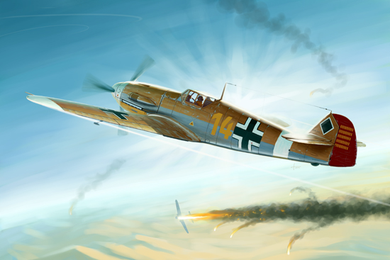 Messerschmitt Bf 109F-4/Trop  02293