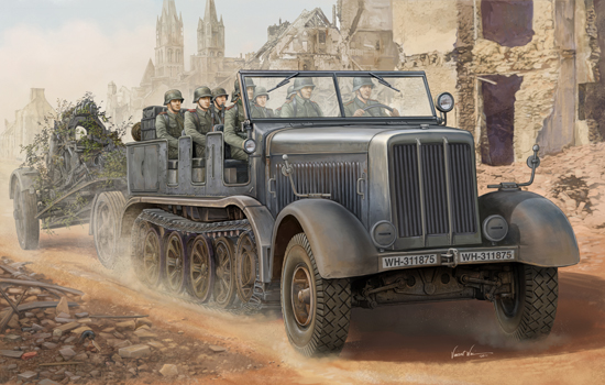 Sd.Kfz.8 Schwerer Zugkraftwagen 12t  01583