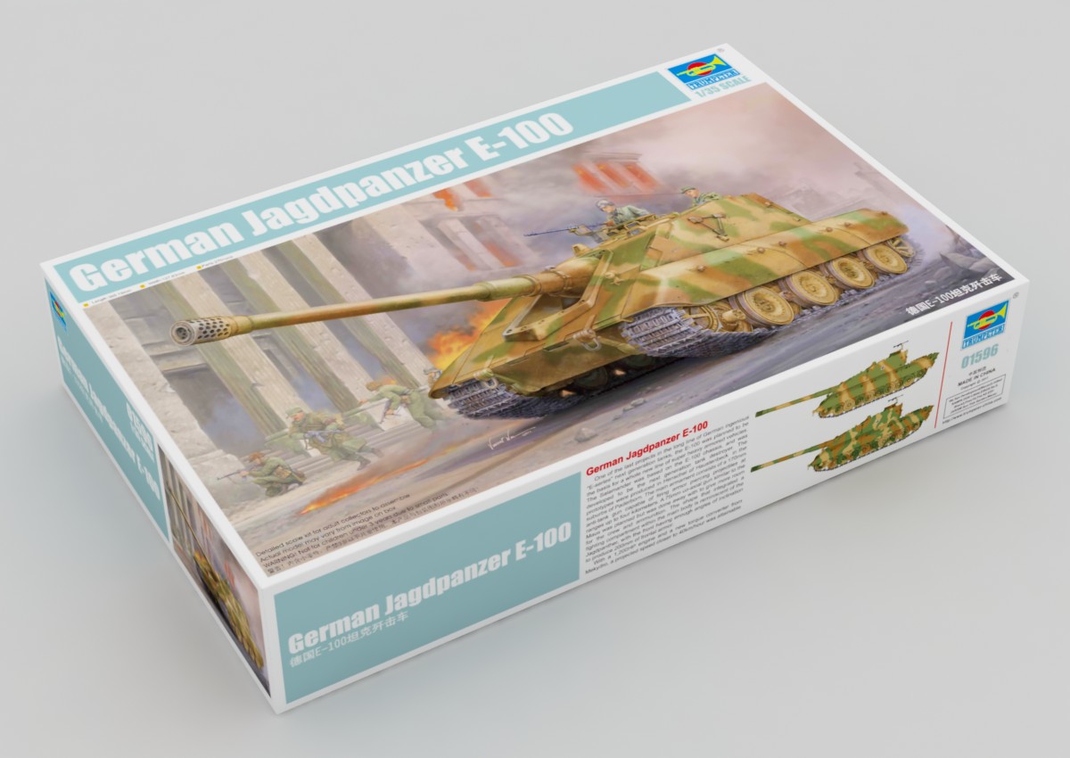 Jeu De Cuisine Maquette Char Stug E-100 Trumpeter 1/72 - Modélisme Militaire Allemand - 07122 Jeu De Voiture