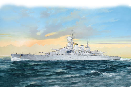 Italian Navy Battleship RN Littorio 1941   05778