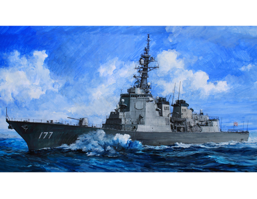 日本海上自卫队DDG177爱宕号导弹驱逐舰   04536