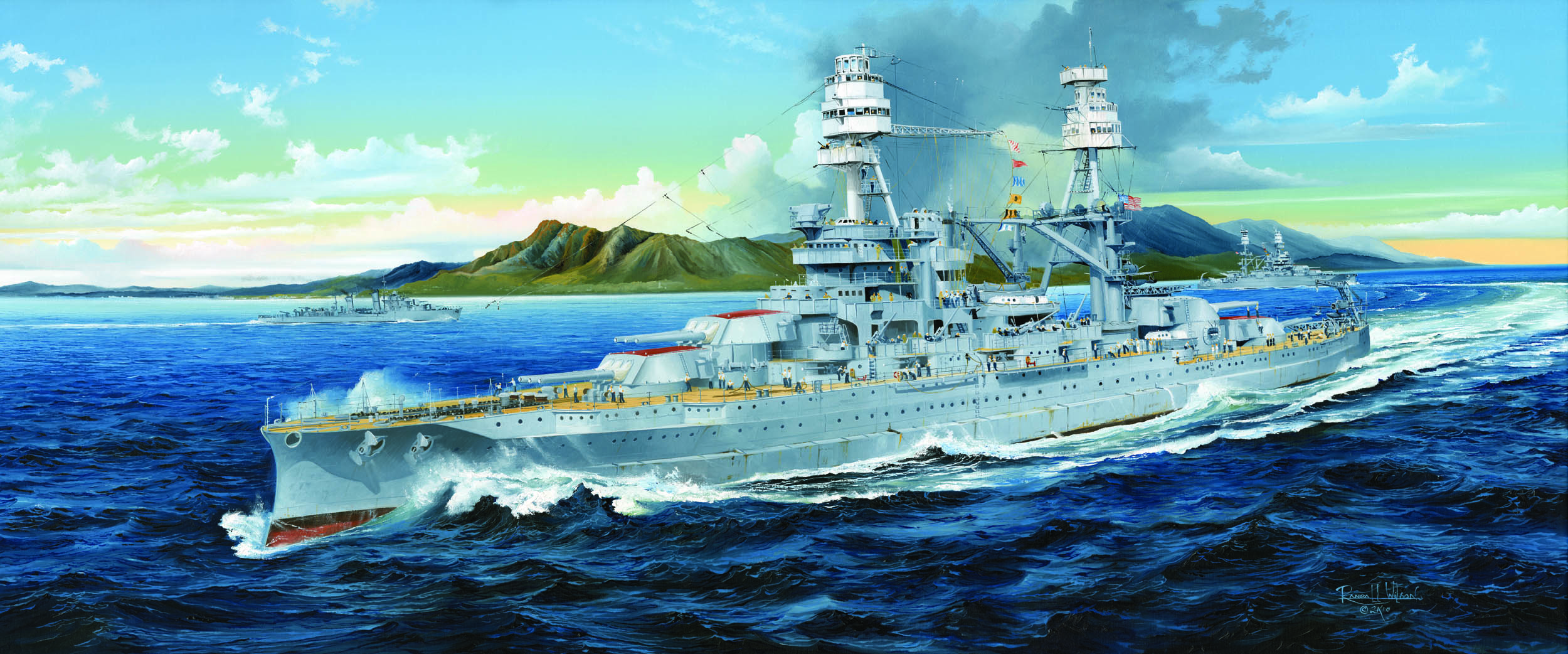 美国"亚利桑纳"号战列舰 BB-39 1941年   03701