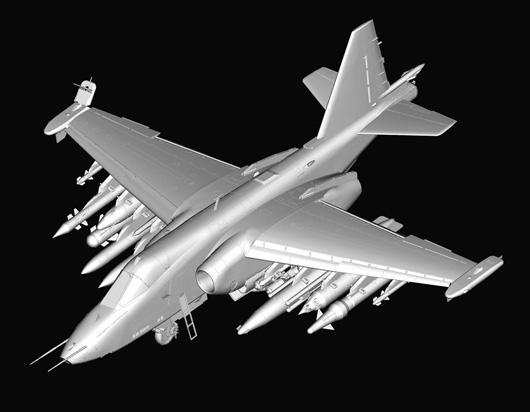 アイリス 2168 1/32 Su-25UB フロッグフットB コクピット