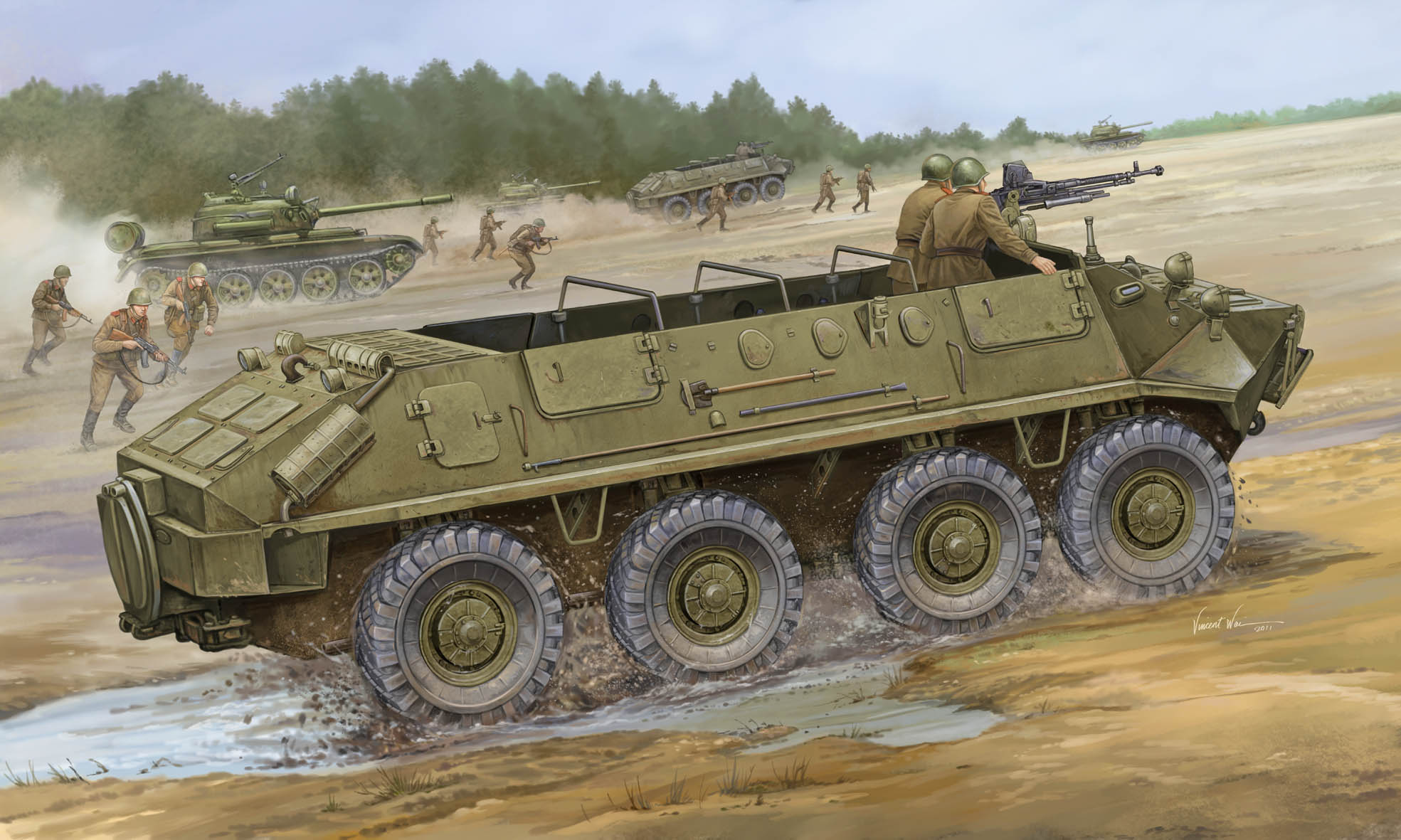 BTR-60P APC  01542