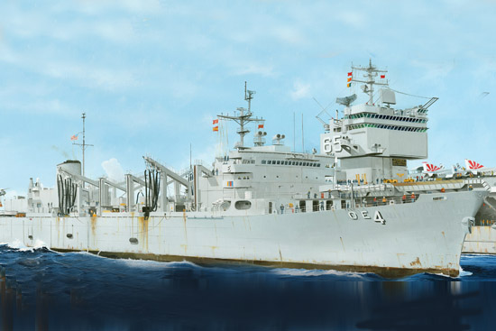 美国快速战斗支援舰AOE-4底特律号   05786
