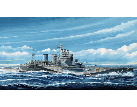 英国声望号战列巡洋舰1945   05765