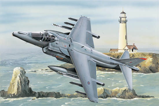 英国"鹞"GR.MK7垂直起降攻击机  02287