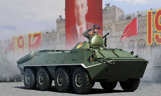 俄罗斯BTR-70 装甲输送车 (早期型)   01590