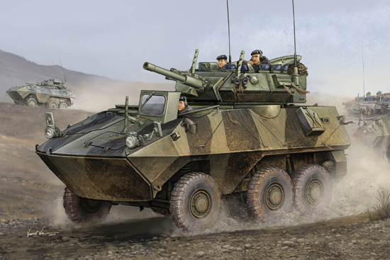 加拿大陆军“美洲狮”轮式装甲车（早期型）  01501