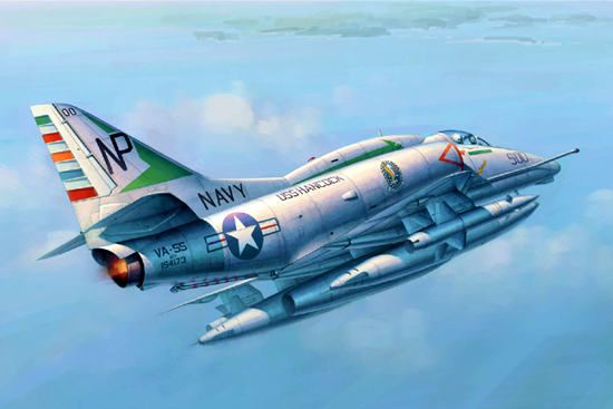 A-4E“天鹰”攻击机   02266
