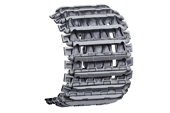 PANTHER D Workable Track links for *German VK1602 LEOPARD