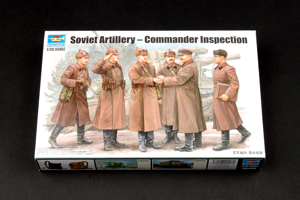 Details about   Trumpeter 1/35 00428 Soviet Commander Inspection