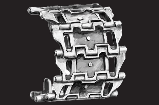 PT-76 Workable Track links    02047