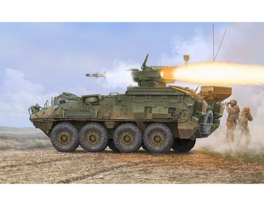 加拿大陆军LAV III 陶式导弹发射车01558-1/35 系列-小号手TRUMPETER