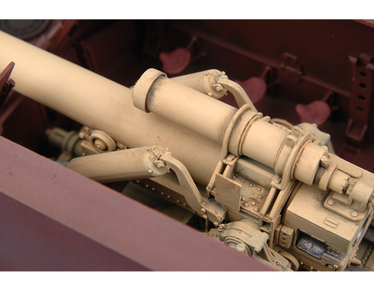 Geschutzwagen Tiger Grille21/210mm Mortar 18/1 L/31 01540-1