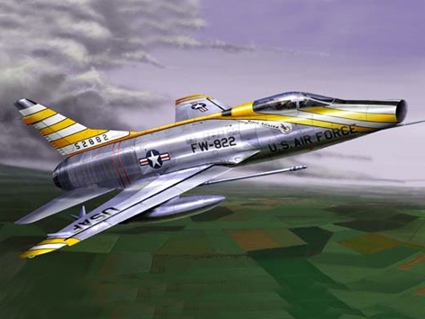 F-100D Super Sabre    01649