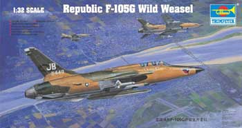 美国共和F-105G野鼬鼠歼击机  02202