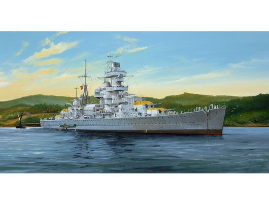 German Pocket Battleship (Panzer Schiff) Admiral Graf Spee    05317