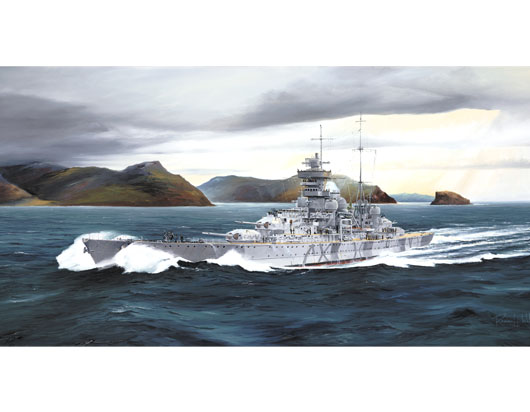 German cruiser Prinz Eugen 1942    05766