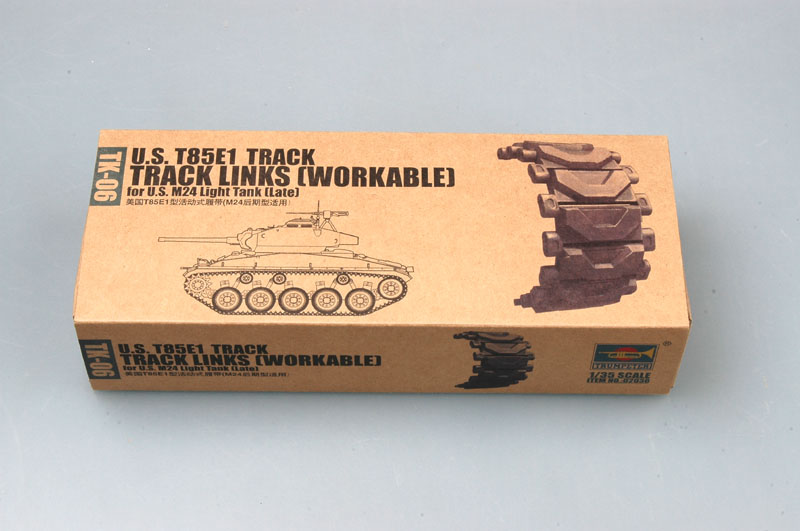 U.S. T85E1 track for U.S. M24 light tank (late)     02036