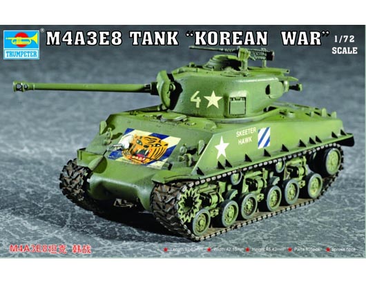 M4A3E8 TANK (T80 Track)   07229