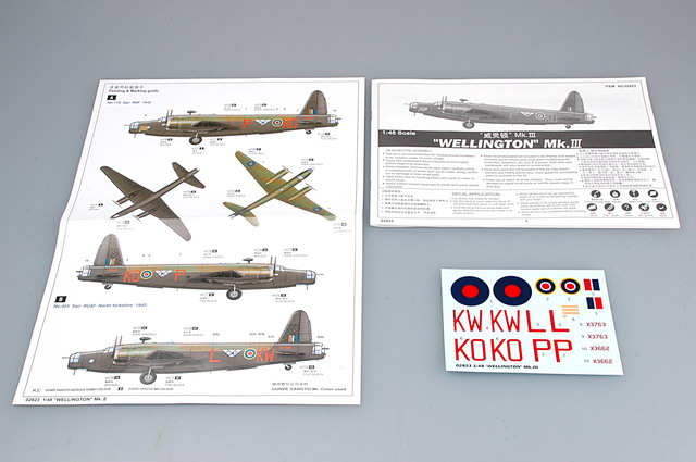 WELLINGTON” Mk.Ⅲ 02823-1/48 Series-TRUMPETER（china）