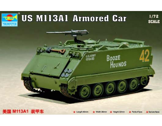 Trumpeter 07240-1:72 US M113A3 Armored Car Neu 