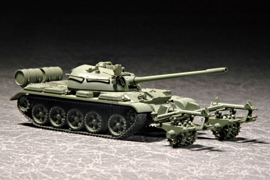 苏式T-55坦克带滚雷轮    07283
