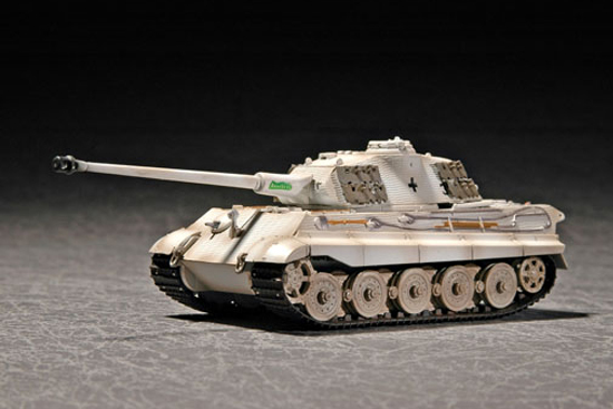 King Tiger Porsche Turret  w/Zimmerit     07292