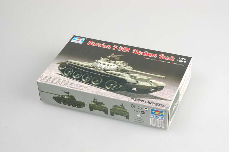 RUSSIAN T-55 T54A T-54B 【TRUMPETER】 T-54B Medium Tank 1/72 Trumpeter