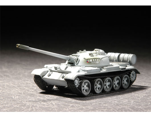 Russian T-55 Medium Tank M1958 07282-1/72 Series-TRUMPETER