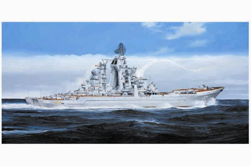 Russian battlecruiser Admiral Ushakov (ex-Kirov)    04520