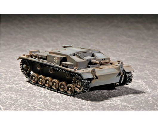 德国III号突击炮E型07258-1/72 系列-小号手TRUMPETER