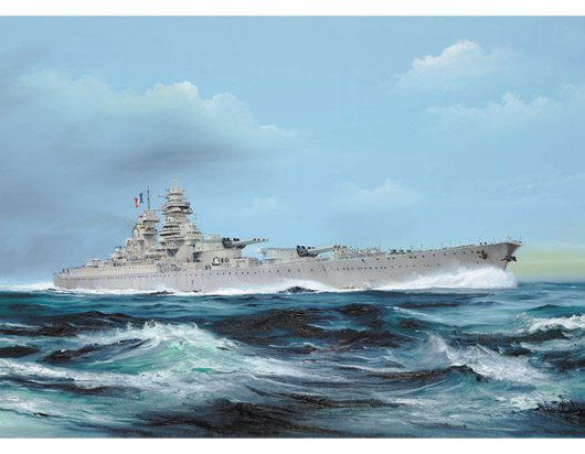 French battleship Richelieu (1946)    05751